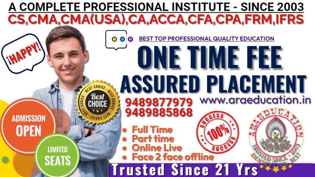 Best No.1 CS Coaching Institute in Coimbatore