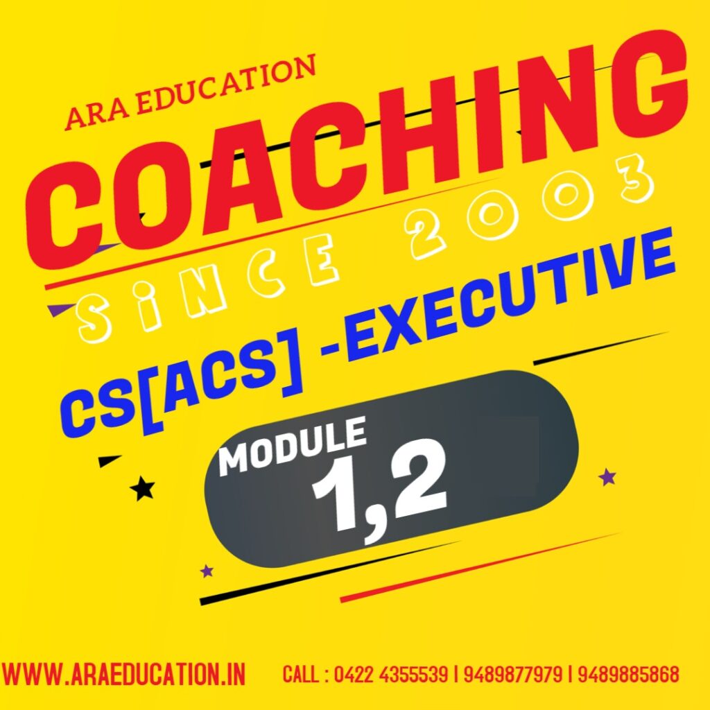 Admissions opened for CS Executive-ARA Education